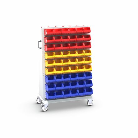 Bott Steel Louvred Panel Trolley, 1000 x 650 x 1600mm