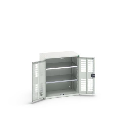 Bott 2 Door Sheet Steel Cupboard, 800 x 550 x 900mm