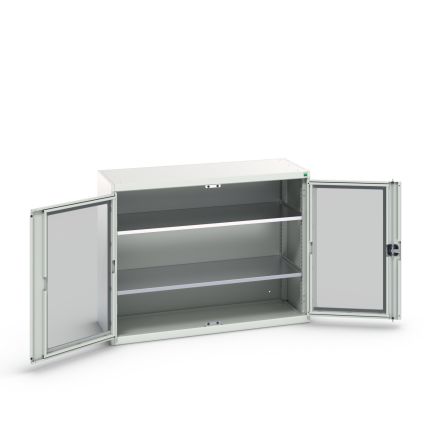 Bott 2 Door Sheet Steel Cupboard, 1300 x 550 x 1000mm