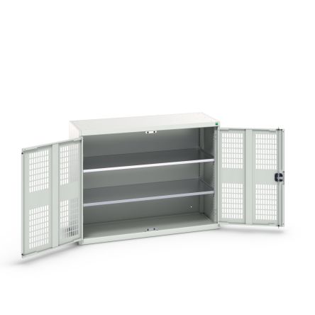 Bott 2 Door Sheet Steel Cupboard, 1300 x 550 x 1000mm