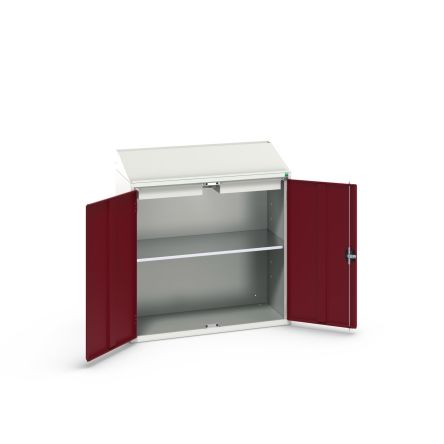 Bott 2 Door, 2 Drawer Sheet Steel Cupboard, 1050 x 550 x 1130mm