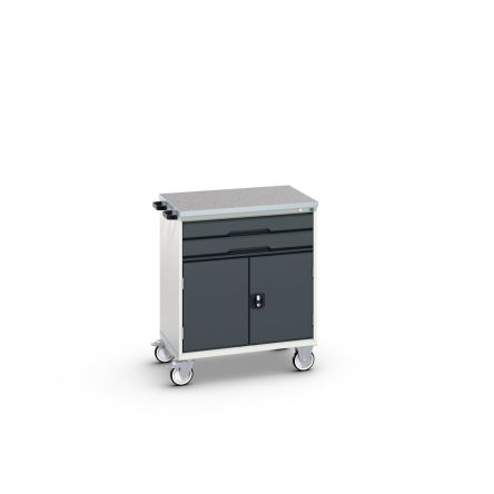 Bott 2 Door, 2 Drawer Sheet Steel Floor Standing Cabinet, 800 x 600 x 980mm