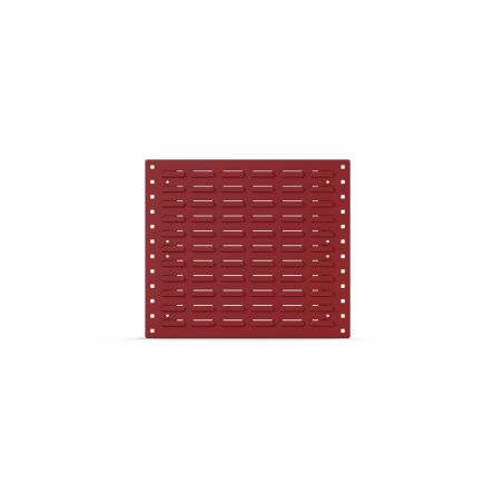 Bott Steel Louvre Panel Storage Unit, 19mm x 525mm x 457mm, Red