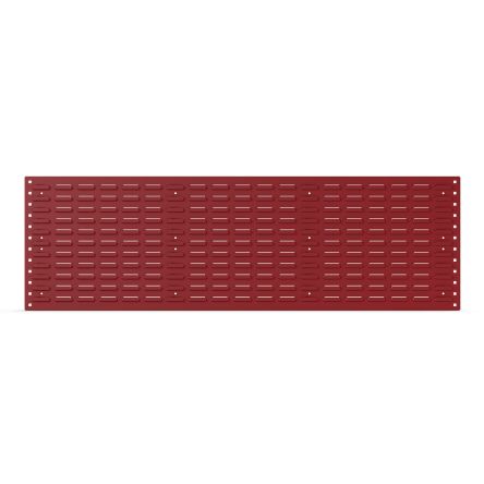 Bott Steel Louvre Panel Storage Unit, 19mm x 1486mm x 457mm, Red