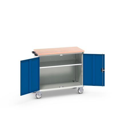 Bott 2 Door Sheet Steel Floor Standing Cabinet, 1050 x 600 x 980mm
