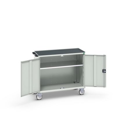 Bott 2 Door Sheet Steel Floor Standing Cabinet, 1050 x 550 x 965mm