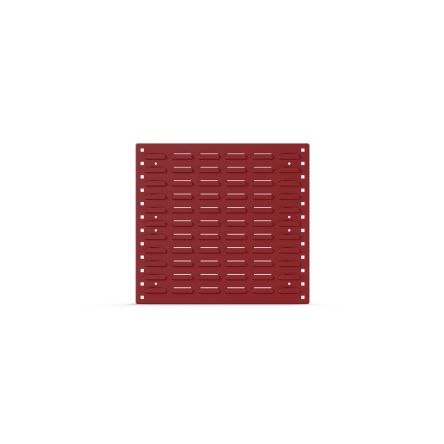 Bott Steel Louvre Panel Storage Unit, 19mm x 495mm x 457mm, Red