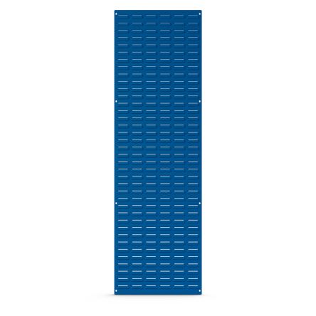 Bott Steel Louvre Panel Storage Unit, 457mm x 19mm x 1486mm, Blue