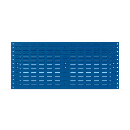 Bott Steel Louvre Panel Storage Unit, 19mm x 1050mm x 457mm, Blue