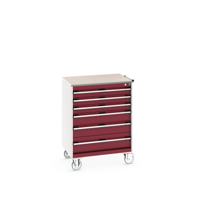 Bott, 6 Drawer Sheet Steel Floor Standing Storage Cabinet, 800 X 650 X 1090mm