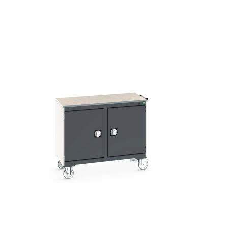 Bott 2 Door Sheet Steel Floor Standing Storage Cabinet, 1050 X 525 X 890mm