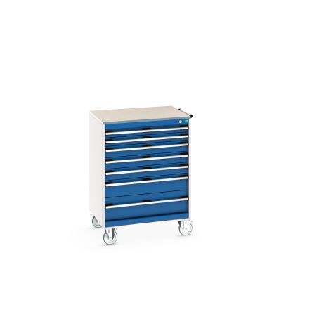 Bott, 7 Drawer Sheet Steel Floor Standing Cabinet, 800 X 650 X 1090mm