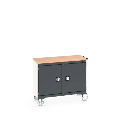 Bott 2 Door Sheet Steel Floor Standing Storage Cabinet, 1050 X 525 X 890mm