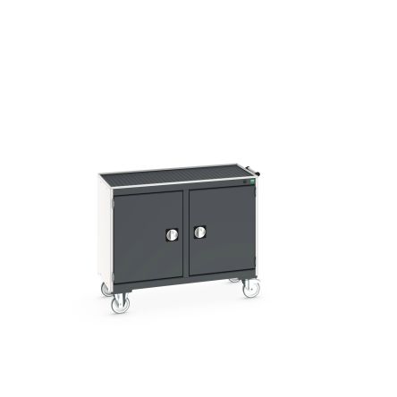 Bott 2 Door Sheet Steel Floor Standing Storage Cabinet, 1050 X 525 X 885mm