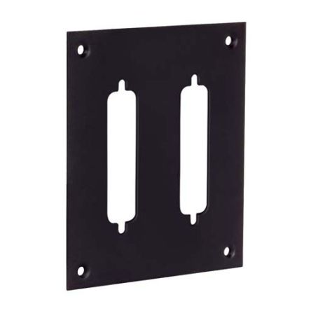 L-Com 2 Way Female F Female Adapter Audio & Video Faceplate