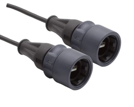 Bulgin USB 2.0, Male USB 2.0 to Male USB A, 2m