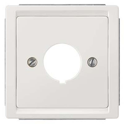 Siemens Metallic Silver 1 Gang Cover Plate Thermoplastic Faceplate & Mounting Plate