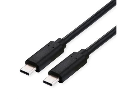 Roline USB 4.0, Male USB C to Male USB C, 1m
