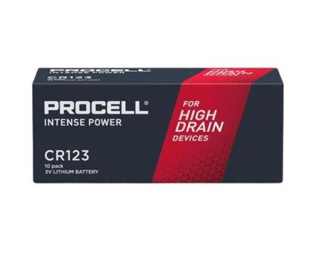 Duracraft Lithium Manganese Dioxide 3.3V, CR123A Lithium Speciality Size Battery