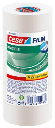 Tesa 57333 Transparent film Invisible Office Tape 19mm x 33m