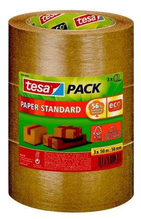 Tesa PACK Brown Packing Tape, 50mm x 50mm