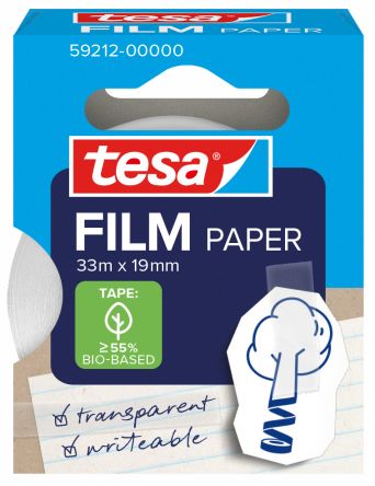 Tesa 59212 Transparent film Standard Office Tape 19mm x 33m