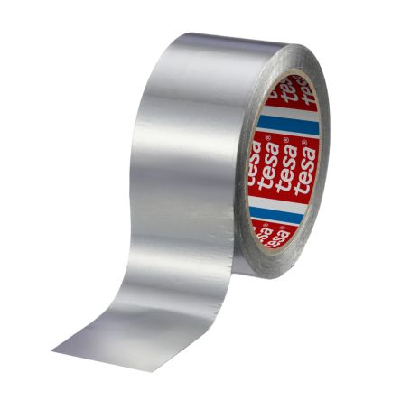 Tesa 60630-00000-00 Conductive Aluminium Tape, 25mm x 50m