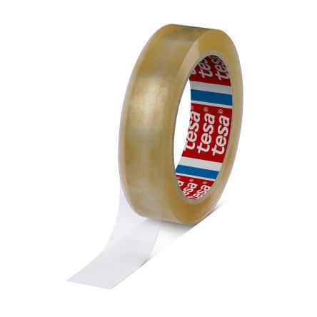 Tesa 4101 Transparent Packing Tape, 66m x 25mm