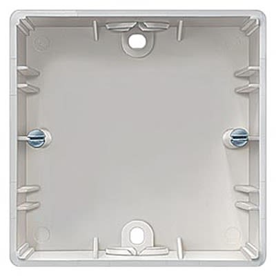 Siemens 5TG Grey Thermoplastic Back Box, IP20, Surface Mount