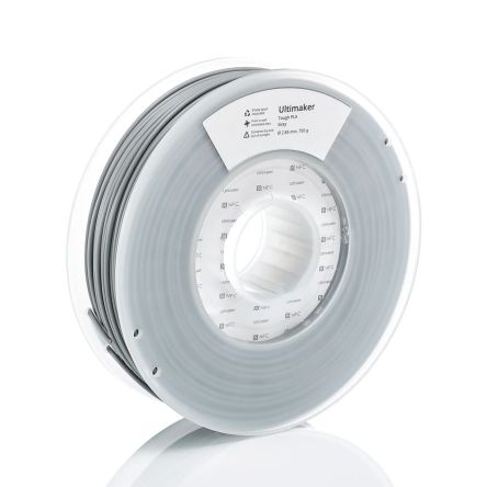 Ultimaker 2.85mm Grey Tough PLA 3D Printer Filament, 750g