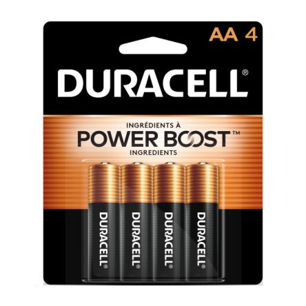 Duracell Alkaline Manganese Dioxide AA Battery 1.5V