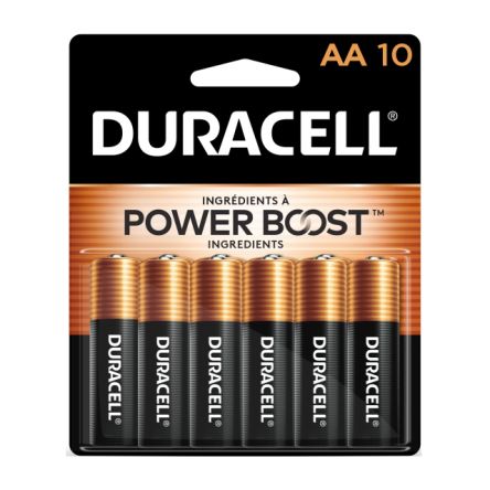 Duracell Alkaline Manganese Dioxide AA Battery 1.5V