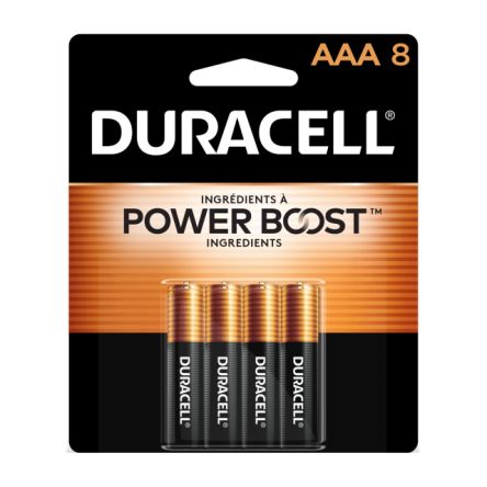 Duracell Alkaline Manganese Dioxide AAA Batteries 1.5V