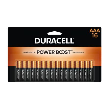 Duracell Alkaline Manganese Dioxide AAA Batteries 1.5V