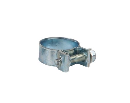 JCS Stainless Steel Slotted Hex Hose Clip, 16 → 18mm ID