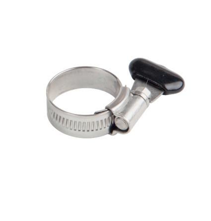 HI-GRIP Zinc Plated Wing Hose Clip, 30 → 50mm ID