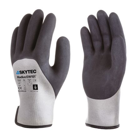 Skytec Radius EW151 Black, Grey 13 Gauge HPPE, Acrylic, Glass Fiber, Nylon Cold Environment, Wet Environment Work