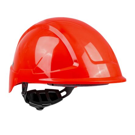 Skytec RADIUS Red Safety Helmet, Adjustable
