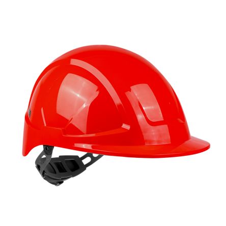 Skytec RADIUS Red Safety Helmet, Adjustable