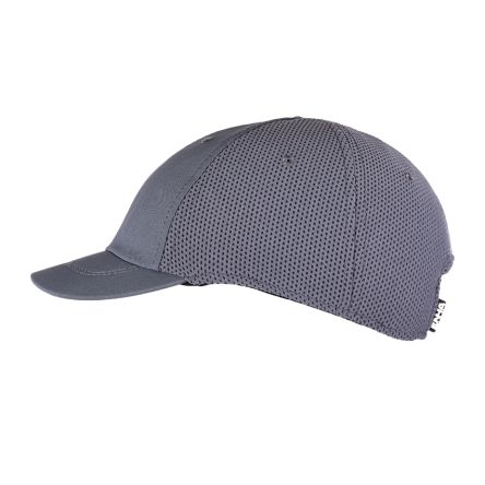 Skytec Grey Standard Peak Bump Cap, HDPE Protective Material
