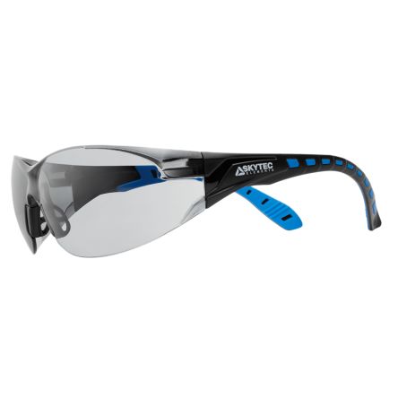 Skytec EME15 Anti-Mist UV Safety Spectacles, Grey Polycarbonate Lens