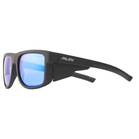 Riley Navigator Anti-Mist UV Safety Glasses, Mirror Polycarbonate Lens