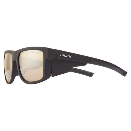 Riley Navigator Anti-Mist UV Safety Glasses, Mirror Polycarbonate Lens