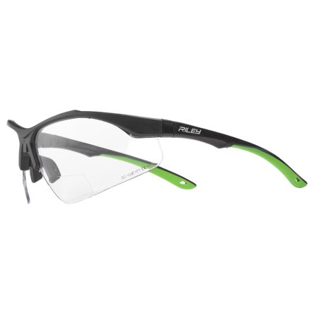 Riley Cypher Anti-Mist UV Safety Spectacles, Clear Polycarbonate Lens
