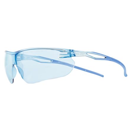 Riley Ligera KN Anti-Mist UV Safety Spectacles, Blue Polycarbonate Lens