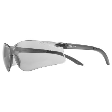 Riley Fabri UV Safety Spectacles, Grey Polycarbonate Lens