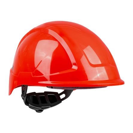Skytec RADIUS Red Safety Helmet, Adjustable