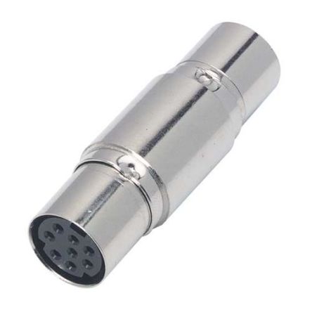 L-Com D Sub Adapter Female Mini DIN to Female Mini DIN