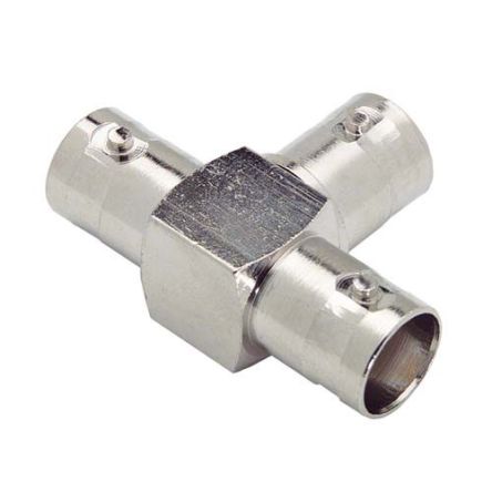 L-Com Tee Coaxial Adapter BNC Socket to BNC Socket 1GHz