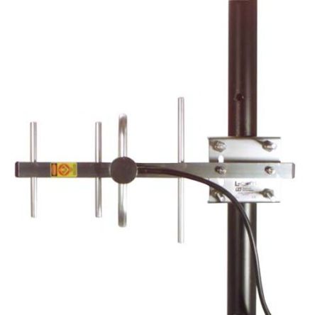 L-Com HG906YE-NF Rod Directional GSM & GPRS Antenna with N Type Connector, 2G (GSM/GPRS)